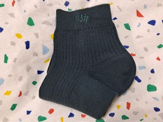 [사이즈가 있는 양말 필로이] 남/여 골지 발목 양말 4족 세트 남【S, M, L, XL】여【S, M, L】_컬러 랜덤 — 5점을 준 리뷰어가 2022년 6월 올린 사용 사진
