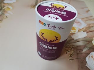 [몸엔용] 전국 이마트 런칭 신상, 아침을 깨우는 녹용 아침녹용 10g x 28포 — 5점을 준 리뷰어가 2021년 7월 올린 사용 사진