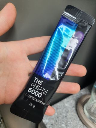 [닥터루템]THE 맛있고 THE 진한 THE 아르기닌 6000 1box (15포) — 5점을 준 리뷰어가 2022년 9월 올린 사용 사진