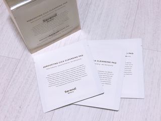세렌디뷰티 리부스팅 시카 클렌징 패드 — 4.5점을 준 리뷰어가 2021년 7월 올린 사용 사진