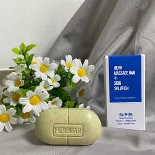 제이제이바이오 허브마사지바 올인원 알약비누 — 5점을 준 리뷰어가 2021년 12월 올린 사용 사진