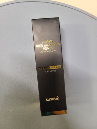 썸헤어 / SUMHAIR 썸헤어 써밋 안티 헤어로스 토닉 — 3.5점을 준 리뷰어가 2021년 5월 올린 사용 사진