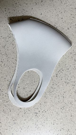 [에이블밤부] 리퓨어 쿠퍼 마스크 10color — 4점을 준 리뷰어가 2021년 1월 올린 사용 사진