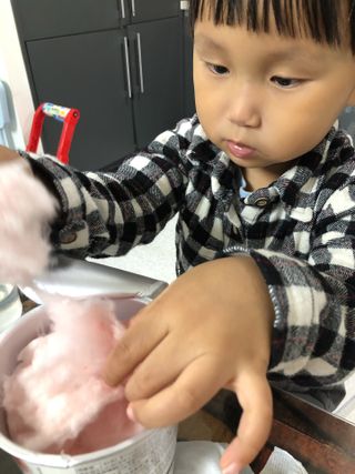 젤리벨리 솜사탕 2종-딸기치즈케이크, 바닐라 — 5점을 준 리뷰어가 2021년 11월 올린 사용 사진