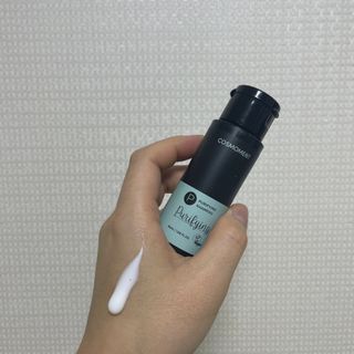 코스모먼트 부스티모 부스팅샴푸60ml + 비듬세정 진정샴푸50ml — 5점을 준 리뷰어가 2022년 1월 올린 사용 사진