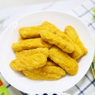 [풀무원] 식물성고기_두부크럼블덮밥소스3종, 두부텐더 — 5점을 준 리뷰어가 2021년 4월 올린 사용 사진
