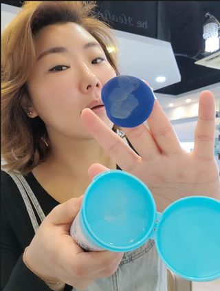마이디플러스 아이스멀티쉴드 BC Air Puff — 5점을 준 리뷰어가 2021년 11월 올린 사용 사진
