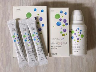 자연그램 매직버블클리너 250g — 5점을 준 리뷰어가 2021년 2월 올린 사용 사진