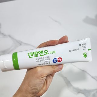 프리마인 유해균 뿐만 아니라 유익균까지 씻어내는 치약은 그만, 건강한 구강환경을 만드는 덴탈엔오 — 4점을 준 리뷰어가 2022년 11월 올린 사용 사진