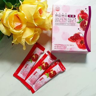 헬스업_쁘띠쁘띠석류콜라겐젤리_20g x 14포 — 5점을 준 리뷰어가 2021년 3월 올린 사용 사진