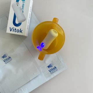 lumion Vitok 휴대용 살균캡슐 — 5점을 준 리뷰어가 2021년 1월 올린 사용 사진