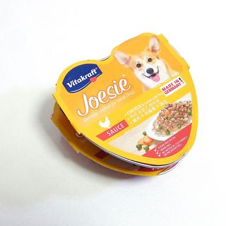 비타크래프트 조에시 하트캔 85g 강아지 습식캔 10캔 — 5점을 준 리뷰어가 2021년 10월 올린 사용 사진