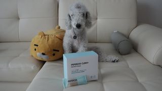 페페로니 2종 세트 클린플러스 덴탈껌 치킨+덕 — 5점을 준 리뷰어가 2021년 8월 올린 사용 사진