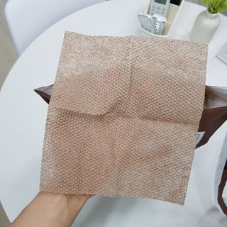 블뤼엔 일회용 수세미 — 4.5점을 준 리뷰어가 2021년 3월 올린 사용 사진
