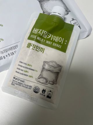 클린24시간  클린한끼 쉐이크 1세트 (5개) — 5점을 준 리뷰어가 2023년 2월 올린 사용 사진