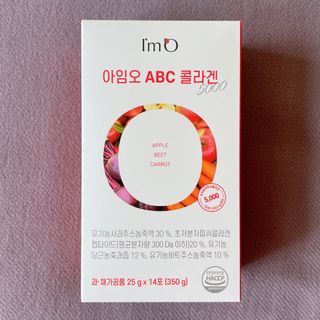아임오 ABC 콜라겐 젤리 14포 — 4점을 준 리뷰어가 2021년 8월 올린 사용 사진