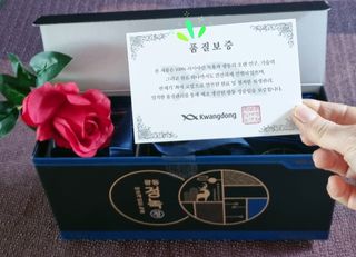 광동생활건강 [광동] 바르게 만든 녹용, 광동정녹청 30포. — 5점을 준 리뷰어가 2023년 2월 올린 사용 사진