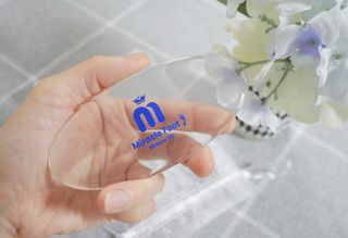 미라클풋 유리발각질제거기 물없이 쓱싹쓱싹 몇번만에 발각질 완벽제거 — 5점을 준 리뷰어가 2021년 8월 올린 사용 사진