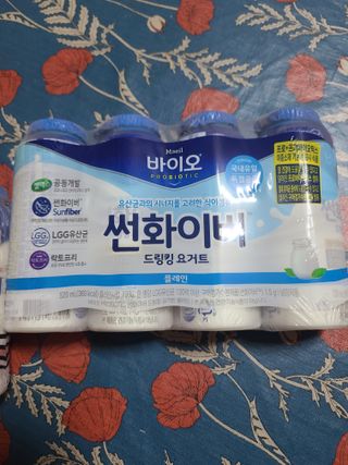 LIVE 매일바이오 썬화이버 드링킹 요거트 — 5점을 준 리뷰어가 2022년 8월 올린 사용 사진