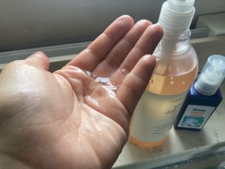 심플리오리빙 어니스트 주방세제 본품 500ml + 리필 900ml (코코넛향) — 5점을 준 리뷰어가 2022년 6월 올린 사용 사진