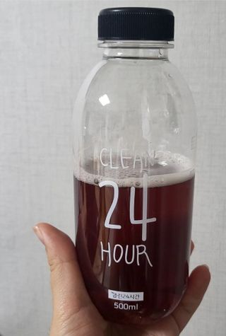 클린24시간 1BOX(5포) + 전용보틀(500ml) — 5점을 준 리뷰어가 2023년 5월 올린 사용 사진