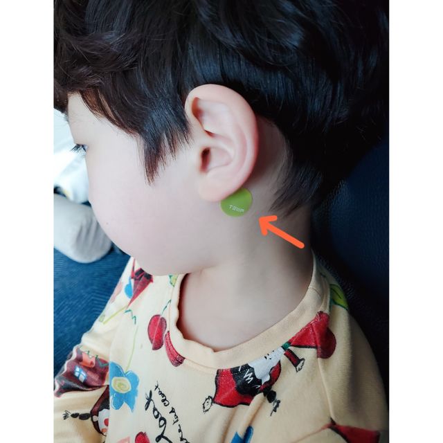 템프밴드 스티커 체온계 리뷰 사진