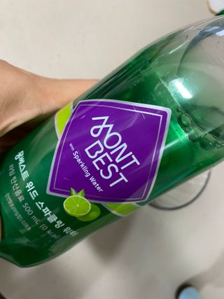 몽베스트 Montbest with Sparkling water Lime20병 — 5점을 준 리뷰어가 2022년 9월 올린 사용 사진