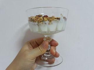 [그래한끼] 무설탕/저당 시리얼타입 수제그래놀라 (40gX10개) — 4점을 준 리뷰어가 2022년 6월 올린 사용 사진