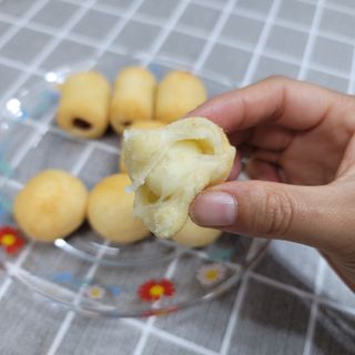 Dog&Ball 독앤볼 [Dog&Ball] 미니찹쌀볼도그 찹쌀치즈볼 — 4점을 준 리뷰어가 2021년 8월 올린 사용 사진