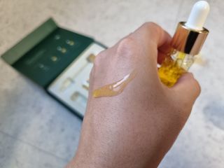 [보히케어] 컨센트레이트 이데베논 7 펩타이드 콤플렉스 앰플 — 4.5점을 준 리뷰어가 2023년 9월 올린 사용 사진