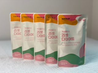 [경남제약헬스케어] 케어플러스 리셋 다이어트 청포도맛 100ml X 5포 (5일분) — 4점을 준 리뷰어가 2023년 3월 올린 사용 사진