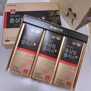 서울약사신협_투데이홍삼정플러스스틱_10g x 30포 — 5점을 준 리뷰어가 2021년 2월 올린 사용 사진