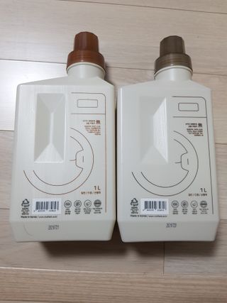 마더케이 디아 프리미엄 아기세제&섬유유연제 — 5점을 준 리뷰어가 2021년 10월 올린 사용 사진