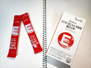 [인디닥터] 타이탄 BCAA 프로틴 젤리스틱 — 3점을 준 리뷰어가 2022년 6월 올린 사용 사진