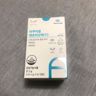 메디포스트 모비타 아쿠아셀 엔초비오메가3 60캡슐 — 5점을 준 리뷰어가 2023년 2월 올린 사용 사진
