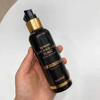 썸헤어 / SUMHAIR 썸헤어 써밋 안티 헤어로스 토닉 — 4.5점을 준 리뷰어가 2021년 6월 올린 사용 사진