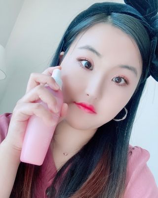 [후르디아] 주름 개선 기능성-석류 크림 미스트 — 5점을 준 리뷰어가 2021년 2월 올린 사용 사진