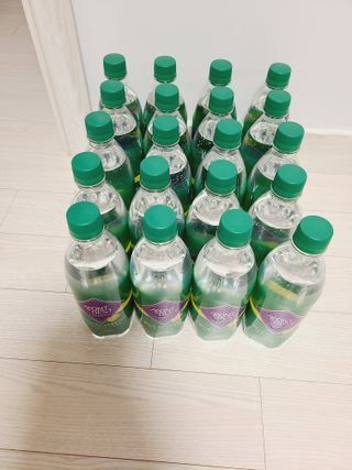 몽베스트 Montbest with Sparkling water Lemon OR Lime 20병(랜덤) — 5점을 준 리뷰어가 2021년 10월 올린 사용 사진