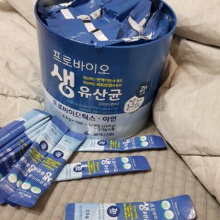서울약사신협_프로바이오생유산균_2.5G x 100포 — 5점을 준 리뷰어가 2021년 4월 올린 사용 사진
