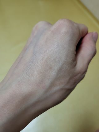 하멜 비건 아쿠아 글로우 제로핏 쿠션 — 1점을 준 리뷰어가 2022년 8월 올린 사용 사진