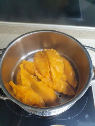 한만두 진한 해물맛 짬뽕만두 1kg — 5점을 준 리뷰어가 2021년 4월 올린 사용 사진