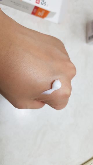 더마포레스트 마데카소사이드 리페어 크림 / 캐비아추출물 병풀추출물 시카케어 미백 주름개선 — 5점을 준 리뷰어가 2021년 6월 올린 사용 사진