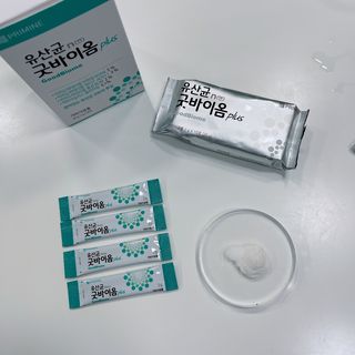 프리마인 유산균 국가지정연구소 선정, 살아있는 생유산균 200억 마리의 힘. 유산균n굿바이옴플러스 — 5점을 준 리뷰어가 2022년 4월 올린 사용 사진