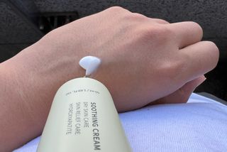 젠바이오 코스메틱스 젠바이오수딩크림]   가려운 피부 & 아토피 원픽 크림 — 5점을 준 리뷰어가 2022년 7월 올린 사용 사진