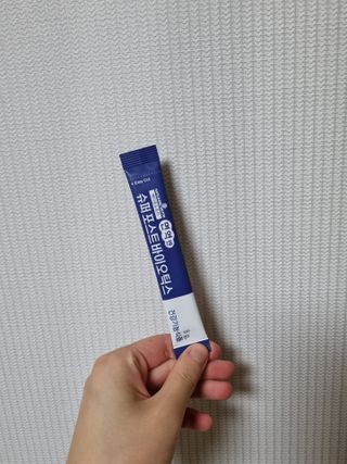 메이준뉴트리 슈퍼 포스트바이오틱스 — 5점을 준 리뷰어가 2021년 5월 올린 사용 사진