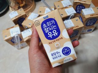 소화가 잘되는 우유 국산 5곡 미숫가루 — 5점을 준 리뷰어가 2021년 9월 올린 사용 사진