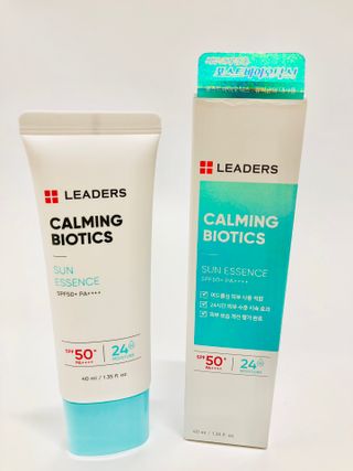 리더스코스메틱 리더스 카밍 바이오틱스 선 에센스 SPF 50+ PA++++ — 4점을 준 리뷰어가 2022년 8월 올린 사용 사진