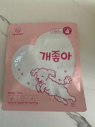 My Pet Care 천연단백질 관절건강에 개좋아 — 4.5점을 준 리뷰어가 2021년 3월 올린 사용 사진