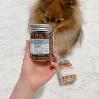 페페로니 진짜 오메가3 연어+소고기 180g+180g — 5점을 준 리뷰어가 2021년 7월 올린 사용 사진
