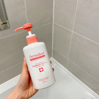 더마힐 헤어 컨디셔닝 샴푸 릴렉스 500ml — 5점을 준 리뷰어가 2021년 3월 올린 사용 사진